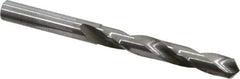 Atrax - 11/32" 118° Solid Carbide Jobber Drill - Bright Finish, Right Hand Cut, Spiral Flute, Straight Shank, 4" OAL, Standard Point - Eagle Tool & Supply