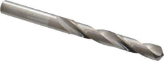 Atrax - Letter Q 118° Solid Carbide Jobber Drill - Bright Finish, Right Hand Cut, Spiral Flute, Straight Shank, 4" OAL, Standard Point - Eagle Tool & Supply