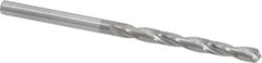 Atrax - #28 118° Solid Carbide Jobber Drill - Bright Finish, Right Hand Cut, Spiral Flute, Straight Shank, 2-1/2" OAL, Standard Point - Eagle Tool & Supply