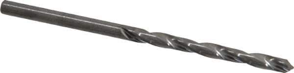 Atrax - #33 118° Solid Carbide Jobber Drill - Bright Finish, Right Hand Cut, Spiral Flute, Straight Shank, 2-1/4" OAL, Standard Point - Eagle Tool & Supply