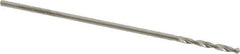Atrax - #66 118° Solid Carbide Jobber Drill - Bright Finish, Right Hand Cut, Spiral Flute, Straight Shank, 1-1/4" OAL, Standard Point - Eagle Tool & Supply