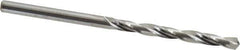 Atrax - 3mm 118° Solid Carbide Jobber Drill - Bright Finish, Right Hand Cut, Spiral Flute, Straight Shank, 2-1/4" OAL, Standard Point - Eagle Tool & Supply