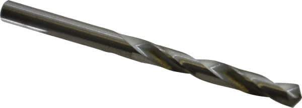 Atrax - 6mm 118° Solid Carbide Jobber Drill - Bright Finish, Right Hand Cut, Spiral Flute, Straight Shank, 3-1/4" OAL, Standard Point - Eagle Tool & Supply