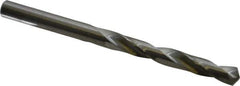 Atrax - 6mm 118° Solid Carbide Jobber Drill - Bright Finish, Right Hand Cut, Spiral Flute, Straight Shank, 3-1/4" OAL, Standard Point - Eagle Tool & Supply