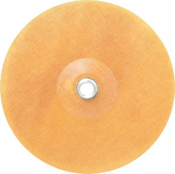 Made in USA - 7" Diam Locking Nut Disc Backing Pad - Soft Density, 15,000 RPM - Eagle Tool & Supply