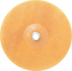 Made in USA - 7" Diam Locking Nut Disc Backing Pad - Soft Density, 15,000 RPM - Eagle Tool & Supply