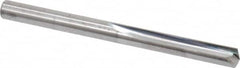 Atrax - 11/64", 140° Point, Solid Carbide Straight Flute Drill Bit - Eagle Tool & Supply