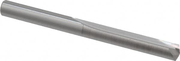 Atrax - #7, 0.201", 140° Point, Solid Carbide Straight Flute Drill Bit - Eagle Tool & Supply