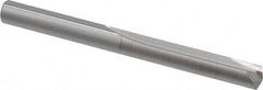 Atrax - #7, 0.201", 140° Point, Solid Carbide Straight Flute Drill Bit - Eagle Tool & Supply
