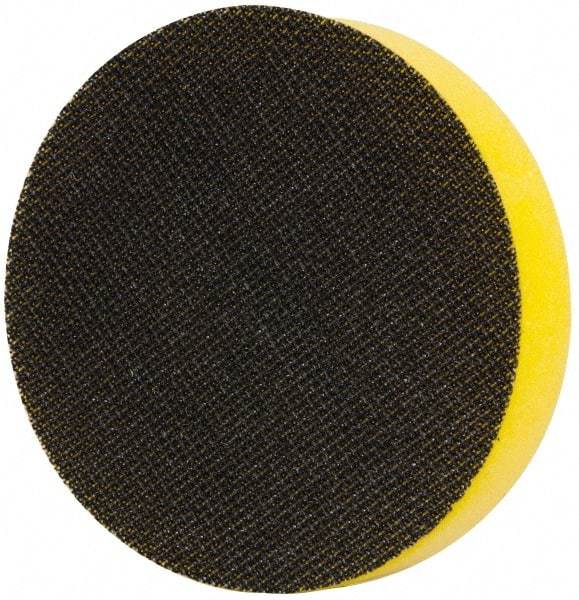 3M - 3" Diam Quick-Change Type R Disc Backing Pad - Soft Density, 6,000 RPM, Roloc Compatible - Eagle Tool & Supply