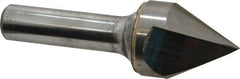 Atrax - 1" Head Diam, 1/2" Shank Diam, 1 Flute 60° Solid Carbide Countersink - Eagle Tool & Supply