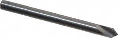 Atrax - 1/8" Head Diam, 1/8" Shank Diam, 1 Flute 82° Solid Carbide Countersink - Eagle Tool & Supply