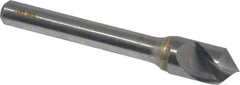 Atrax - 3/8" Head Diam, 1/4" Shank Diam, 1 Flute 90° Solid Carbide Countersink - Eagle Tool & Supply