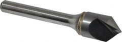 Atrax - 1/2" Head Diam, 1/4" Shank Diam, 1 Flute 90° Solid Carbide Countersink - Eagle Tool & Supply
