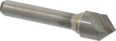 Atrax - 5/8" Head Diam, 3/8" Shank Diam, 1 Flute 90° Solid Carbide Countersink - Eagle Tool & Supply