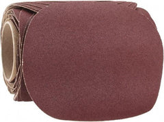 3M - 8" Diam, 80 Grit Ceramic Adhesive PSA Disc - Medium Grade, Red, F Weighted Backing, Flexible, Use with Random Orbital Sanders - Eagle Tool & Supply
