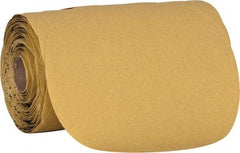 3M - 6" Diam, 150 Grit Aluminum Oxide Adhesive PSA Disc - Very Fine Grade, Yellow, C Weighted Backing, Flexible, Use with Random Orbital Sanders - Eagle Tool & Supply