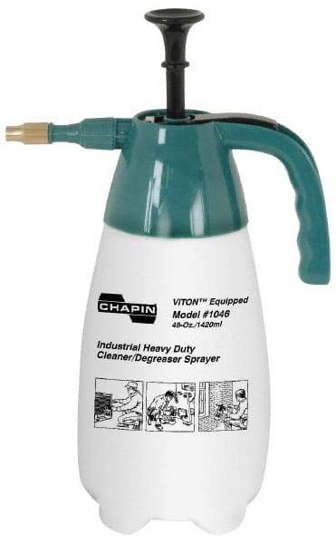 Chapin - 48 oz Garden Hand Sprayer - Use with Cleaners/Degreasers, Polyethylene Tank - Eagle Tool & Supply