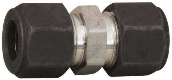 Parker - 3/4" OD, Stainless Steel Union - 1-1/16" Hex, Comp x Comp Ends - Eagle Tool & Supply