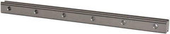 THK - 340mm OAL x 23mm Overall Width x 20mm Overall Height 4 Way SHS Rail - 60mm Between Holes, 7 x 11 x 9mm Hole Size - Eagle Tool & Supply