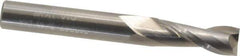 Atrax - 5/16", 13/16" LOC, 5/16" Shank Diam, 2-1/2" OAL, 2 Flute, Solid Carbide Square End Mill - Single End, Uncoated, Spiral Flute, 30° Helix, Centercutting, Right Hand Cut - Eagle Tool & Supply