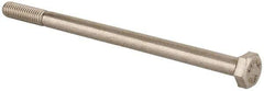 Value Collection - M6x1.00mm Metric Coarse, 100mm Length Under Head Hex Head Cap Screw - Partially Threaded, Grade 18-8 Stainless Steel, Uncoated, 10mm Hex - Eagle Tool & Supply
