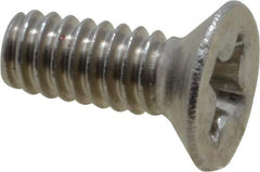 Value Collection - M2x0.40 Metric Coarse, 5mm OAL Phillips Drive Machine Screw - Flat Head, Grade 18-8 & A2 Stainless Steel, Uncoated, Without Washer - Eagle Tool & Supply