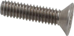 Value Collection - M2.5x0.45 Metric Coarse, 10mm OAL Phillips Drive Machine Screw - Flat Head, Grade 18-8 & A2 Stainless Steel, Uncoated, Without Washer - Eagle Tool & Supply