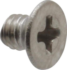 Value Collection - M3x0.50 Metric Coarse, 4mm OAL Phillips Drive Machine Screw - Flat Head, Grade 18-8 & A2 Stainless Steel, Uncoated, Without Washer - Eagle Tool & Supply