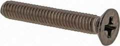 Value Collection - M3x0.50 Metric Coarse, 14mm OAL Phillips Drive Machine Screw - Flat Head, Grade 18-8 & A2 Stainless Steel, Uncoated, Without Washer - Eagle Tool & Supply