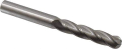 Atrax - 5/8" Diam, 3" LOC, 4 Flute Solid Carbide Ball End Mill - Uncoated, Single End, 6" OAL, 5/8" Shank Diam - Eagle Tool & Supply