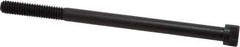 Made in USA - 5/16-18 UNC Hex Socket Drive, Socket Cap Screw - Alloy Steel, Black Oxide Finish, Partially Threaded, 5" Length Under Head - Eagle Tool & Supply