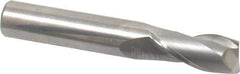 Atrax - 14mm, 32mm LOC, 14mm Shank Diam, 89mm OAL, 2 Flute, Solid Carbide Square End Mill - Single End, Uncoated, Spiral Flute, 30° Helix, Centercutting, Right Hand Cut - Eagle Tool & Supply