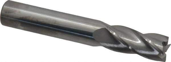 Atrax - 14mm, 32mm LOC, 14mm Shank Diam, 89mm OAL, 4 Flute, Solid Carbide Square End Mill - Single End, Uncoated, Spiral Flute, 30° Helix, Centercutting, Right Hand Cut - Eagle Tool & Supply