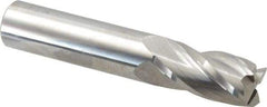 Atrax - 16mm, 32mm LOC, 16mm Shank Diam, 89mm OAL, 4 Flute, Solid Carbide Square End Mill - Single End, Uncoated, Spiral Flute, 30° Helix, Centercutting, Right Hand Cut - Eagle Tool & Supply