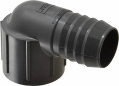 Value Collection - 1-1/2" Barb, 1-1/2 FIPT, Multiple Barbed Tube Elbow - PVC, Female - Eagle Tool & Supply