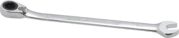 Blackhawk by Proto - 1/4" 12 Point Combination Wrench - 15° Head Angle, 5" OAL, Steel, Chrome Finish - Eagle Tool & Supply