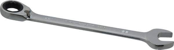 Blackhawk by Proto - 22mm 12 Point Combination Wrench - 15° Head Angle, 11-25/64" OAL, Steel, Chrome Finish - Eagle Tool & Supply