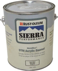 Rust-Oleum - 1 Gal Semi Gloss Gray Metal Coating - 180 to 545 Sq Ft/Gal Coverage, <0 g/L VOC Content - Eagle Tool & Supply
