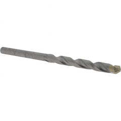 Cle-Line - 3/8" Diam, Straight Shank, Carbide-Tipped Rotary & Hammer Drill Bit - Eagle Tool & Supply