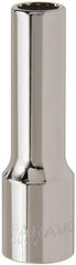 Paramount - 1/2" Drive, Deep Hand Socket - 12 Points, 3-3/32" OAL, Steel, Chrome Finish - Eagle Tool & Supply