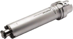 Seco - HSK100A Taper Shank 32mm Pilot Diam Shell Mill Holder - 12.99" Flange to Nose End Projection, 3.07" Nose Diam, Through-Spindle Coolant - Exact Industrial Supply