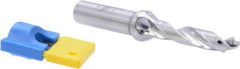 Iscar - 3/8" to 0.39" Diam, 5xD, 1.87" Max Depth, 1/2" Shank Diam, 4.26" OAL, Replaceable-Tip Drill - FCP, ICK, ICK-2M, ICM, ICP, iCP-2M Insert, 85441608 Toolholder, Series SumoCham - Eagle Tool & Supply