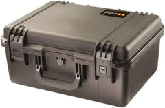 Pelican Products, Inc. - 15-13/64" Wide x 9" High, Clamshell Hard Case - Black, HPX High Performance Resin - Eagle Tool & Supply