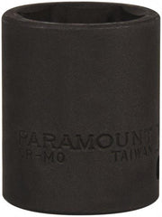 Paramount - 1/2" Drive 25mm Standard Impact Socket - 6 Points, 1-3/4" OAL - Eagle Tool & Supply