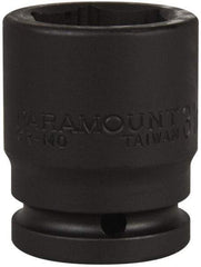 Paramount - 3/4" Drive 31mm Standard Impact Socket - 6 Points, 2-1/4" OAL - Eagle Tool & Supply