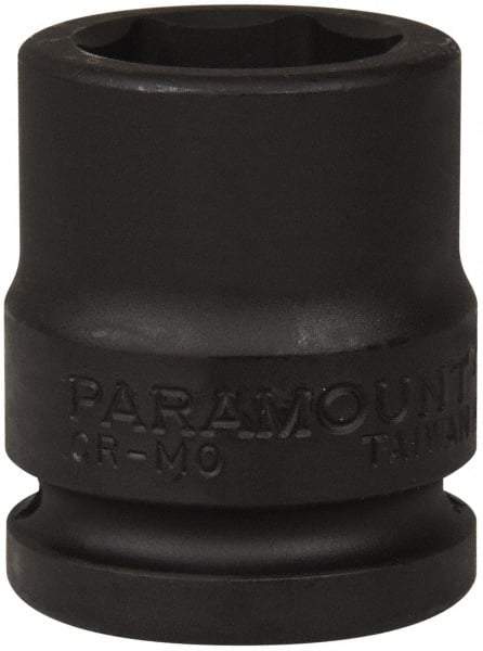 Paramount - 3/4" Drive 26mm Standard Impact Socket - 6 Points, 2-3/32" OAL - Eagle Tool & Supply