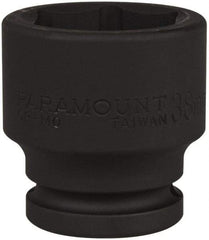Paramount - 3/4" Drive 38mm Standard Impact Socket - 6 Points, 2-1/4" OAL - Eagle Tool & Supply