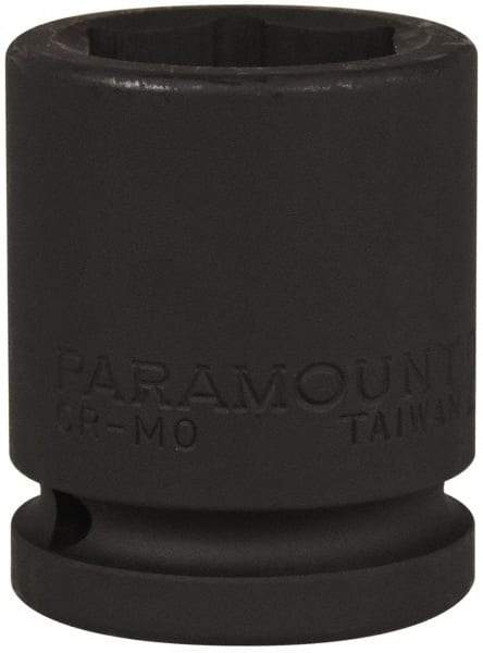 Paramount - 3/4" Drive 28mm Standard Impact Socket - 6 Points, 2-3/32" OAL - Eagle Tool & Supply