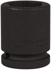 Paramount - 3/4" Drive 28mm Standard Impact Socket - 6 Points, 2-3/32" OAL - Eagle Tool & Supply